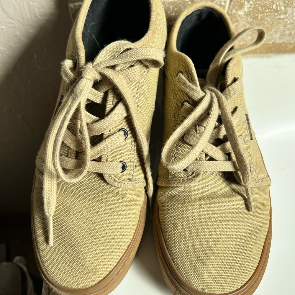 Tan vans Youth